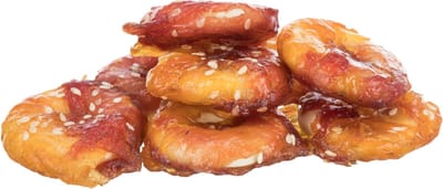 Trixie 20 lam/kip bagels - 4cm - hondensnack - 20 stuks