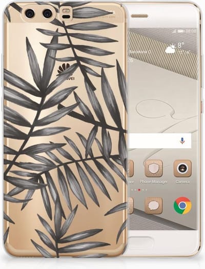 Huawei P10 Plus TPU Case Leaves Grey