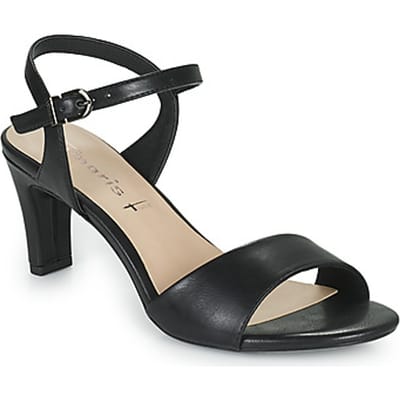Tamaris Essentials Dames Sandalen - BLACK MATT - Maat 37
