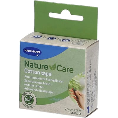 Hartmann NatureCare Tape Katoen 2,5 cm x 5 m 1 Verband(en)