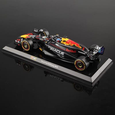 Bburago 1:24 Red Bull Racing F1 Rb20 Formule Las Vegas Gp Modèle de Voiture en Alliage #1 Verstappen #11 Perez Jouet Statique en Moulage sous Pression black