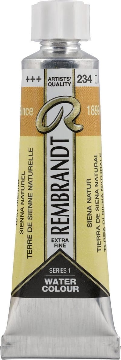 Rembrandt Aquarelverf Tube 10 ml Sienna Naturel 234