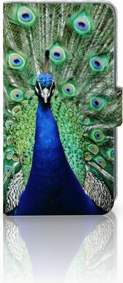 Apple iPhone Xr Telefoonhoesje met Pasjes Pauw