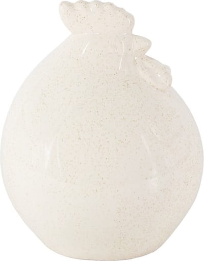 Aardewerk kip beige