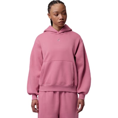 Jordan Brooklyn Pullover Hoodie Hoodies Dames - Roze - Maat XS - Katoen Jersey