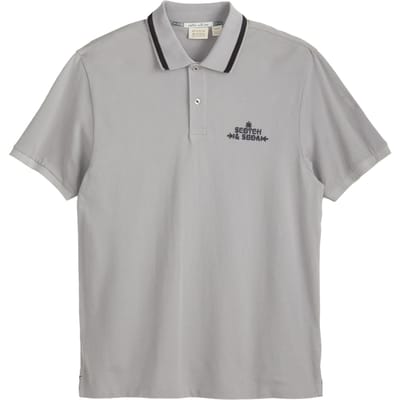Scotch & Soda Pique Ss Polo Gull Taglia: S | Polo Outlet | Uomo
