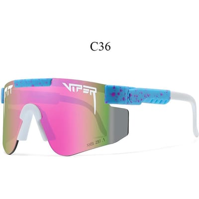 Volwassen UV400 Zonnebril Pit Viper Zonnebril Heren Dames Volwassenen Buitenbril Sportbril Mtb Shades