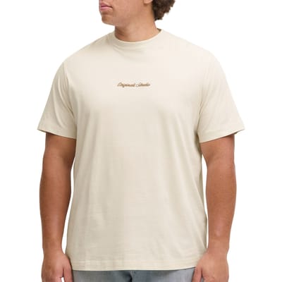 Jack & Jones Norrebro Embroidered Crew T-shirt Heren (plussize)