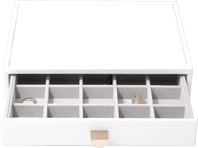 Stackers Classic White Pebble sieradenlade