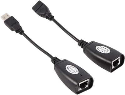 USB naar Ethernet Adapter - USB 2.0 LAN Netwerkkaart voor RJ45 Cat5/Cat6 Kabel