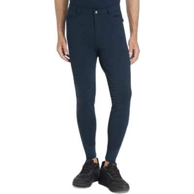 LeMieux Heren rijbroek Sport Full Grip M Navy