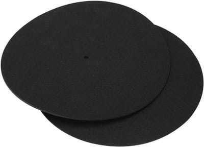 Slipmats voor draaitafels - Vilt 12 Inch Vinyl Platen - Antislip Matten voor Bescherming en Geluidsverbetering van je Platenverzameling