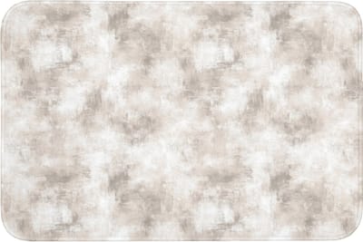 Badmat 90x60 cm - Antislip - Organisch - Patroon - Gemêleerd - Badmatten voor badkamer - Badkamermat - Douchemat - Badkamer mat