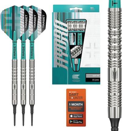Soft Tip Dartpijlen Set 90% Tungsten met Zachte Punten voor Hogere Precisie