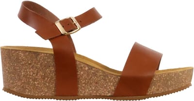 Noga Laura Edge leren sandalen met sleehak