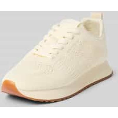 sneakers met labeldetail model 'Bevinda'