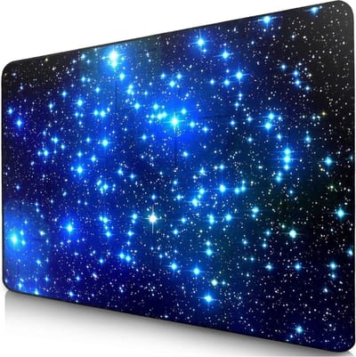 StayPowered Muismat - Ultieme Precisie en Grip voor Elke Gamer! - 22 x 18cm - Hoogwaardige Materialen - Ontworpen voor Precisie en Responsiviteit - Sterrenhemel - Levering Sneller dan Aangegeven!