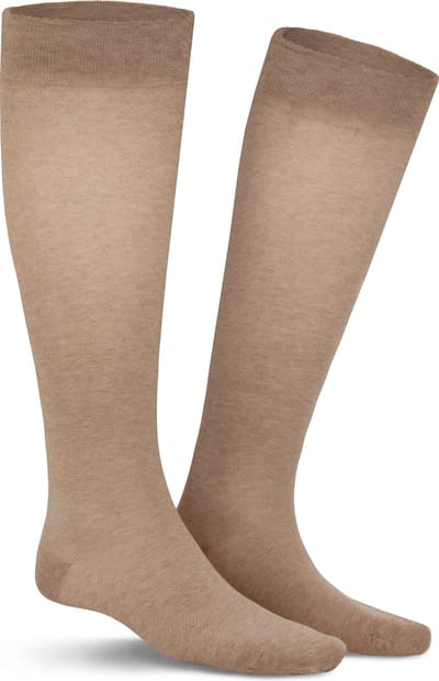 Kunert Fly&Care Heren Kniekousen - Beige-mel. - Maat 47/48