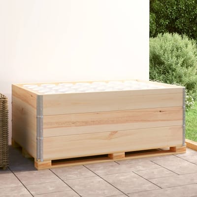 vidaXL - Palletopzetranden - 3 - st - 100x150 - cm - massief - grenenhout