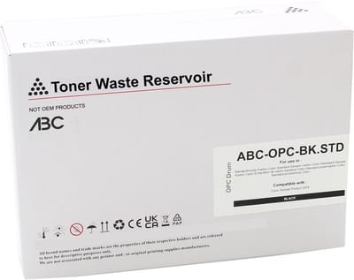 ABC huismerk afvaltonercontainer geschikt voor Xerox CWAA0751 008R13061 108R00865 108R00982