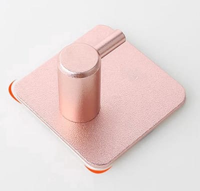 *** 3 Zelfklevende Handdoekhaakjes - set van 3 - Roze kleurig - Voor Badkamer of Keuken - Handdoekhaakjes Zelfklevend van Heble® ***