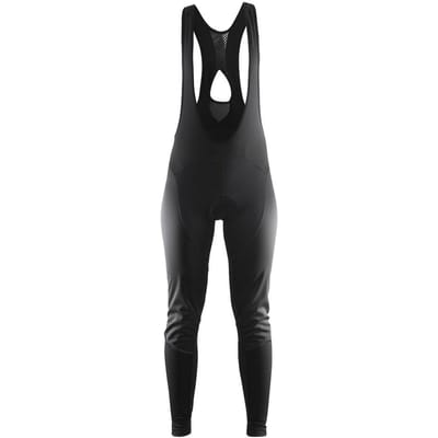 Craft Belle Wind Bibtight dames Zwart - Maat S - Fietsbroek