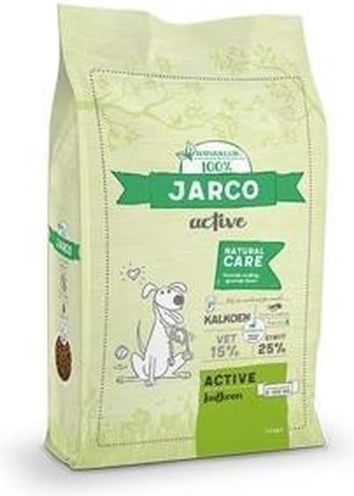 Jarco Dog Premium Active Kalkoen - Hondenvoer - 12,5kg