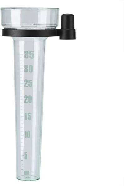 Regenmeter Tuin - Wateropvang Bak - Tuin Waterbeheer - Nauwkeurige Schaal - 35 mm Capaciteit - Lichtgroen