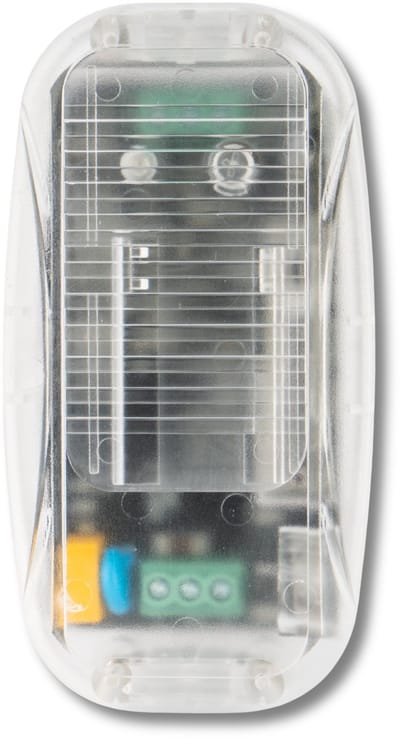 230V universele vloerdimmer 1-100W transparant voor dimbare led, halogeen en gloeilampen | Tradim 631040
