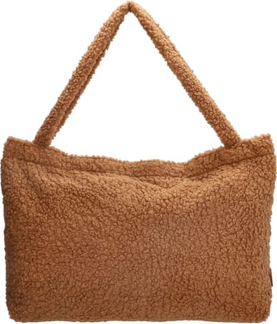 Beagles Navarra Shopper Schoudertas Mommy Tas Verzorgingstas Teddy Soft Trendy Tas - Tote Bag - Dames Tas - Bruin