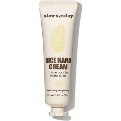 SlowSunday Rijst Handcrème, Met Niacinamide, Karitéboter, Rijstextract, Verhelderend, Langdurig Hydraterend, Verfrissend En Niet-Vettig, Langdurige Geur, Geschikt Voor Zomer & Herfst, Y2K, Ideaal Voor Feestjes, Halloween