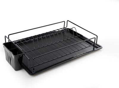 Asir - Afdruiprek - Zwart - 35,5 x 9,5 x 29,5 cm