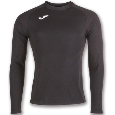 Joma Brama Fleece Shirt Lange Mouw Heren - Zwart | Maat: S