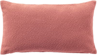 Dutch Decor JULIO - kussenhoes outdoor 30x50 cm - waterafstotend en uv-bestendig - Old Rose - roze