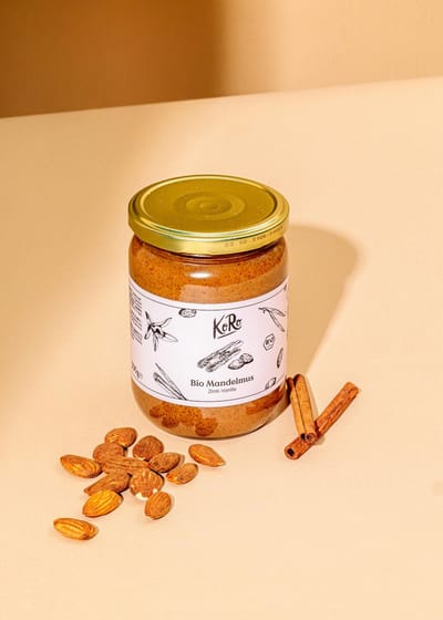 KoRo | Bio amandelpasta met kaneel en vanille 500 g