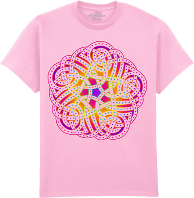 Rainbow Dots The Coloured House T-shirt M