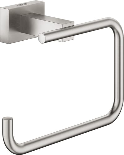 GROHE Essentials Cube Toiletrolhouder - Supersteel (RVS look) - 40507DC1