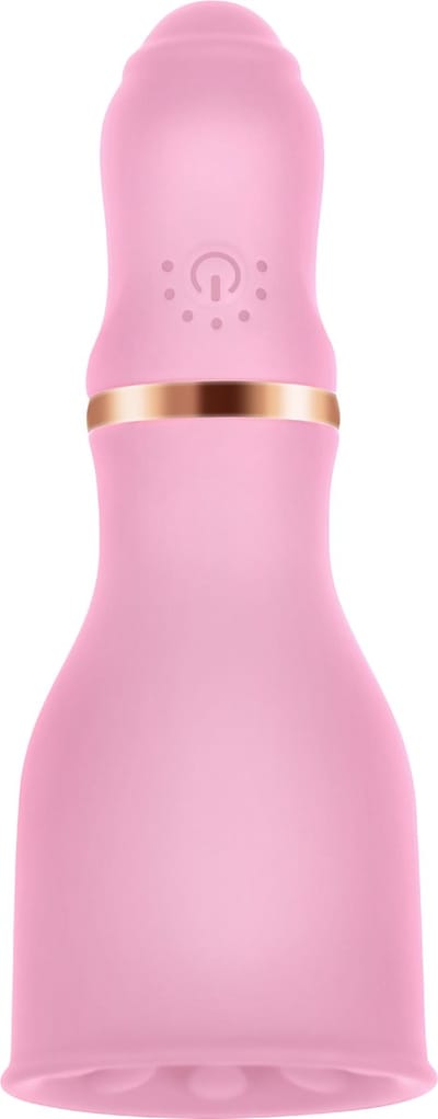 Vibrerende penis vibrator - Roze