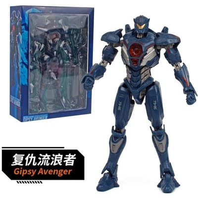 Nieuwe 20cm Pacific Rim Gipsy Danger Obsidian Fury Gearticuleerd Actiefiguur Bureaublad Decoratie Modieuze Speelgoed Jongen Verzamelaar Cadeaus black