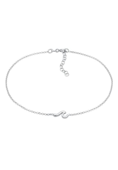 Elli - Enkelbanden - Dames Enkelbandje hanger golf maritiem basis in 925 sterling zilver - Dames