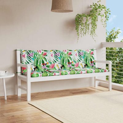 vidaXL - Tuinbankkussens - 2 - st - oxford - stof - meerkleurig