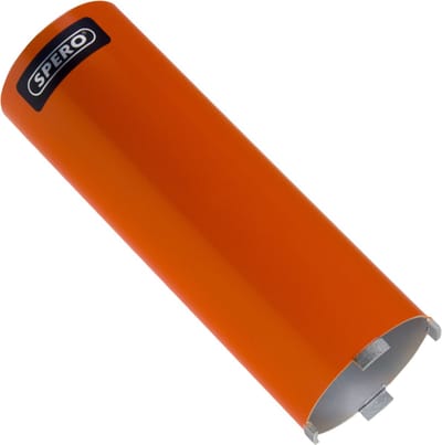 162mm - Kernboor Diamant Droog 400mm lang met Stofafzuiging - geschikt voor het boren in zachte steensoorten zoals gevel-steen, kalkzandsteen, zandcement, gipsblokken, ytong - SPERO