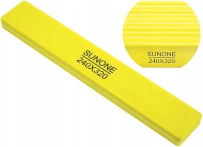SUNONE Nagelvijl 240/320 Geel