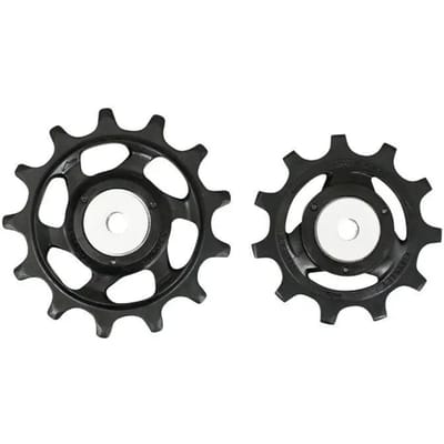 Shimano Derailleurwielset Grx Rd-rx810 Staal 11s Zwart 2 Stuks