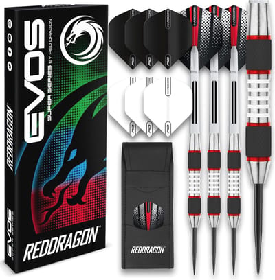 Professionele Tungsten Dartpijlen 24 Gram - Compleet met Flights, Shafts en Etui
