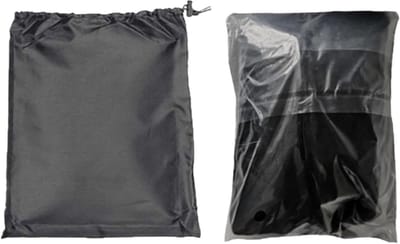 Vrachtwagenhoes - Beschermhoes voertuig - Reizen kamperen - Scheurbestendig 210D materiaal - 105 x 3 meter - Zwart