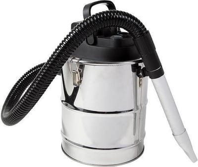 Batavia Accu 18V aszuiger - Excl. Accu en Oplader - 12L roestvrijstalen tank - Incl. Brandbestendige slang en Aluminium buis 23cm - Maxxpack