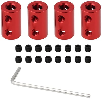 Dailygoods- Koppeling Stijve Asverbinding - 5mm tot 5mm