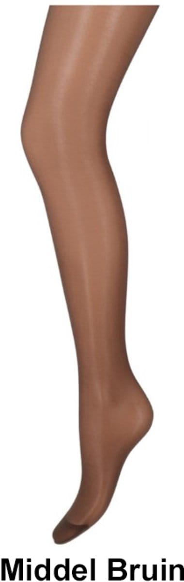 Elegance - 20 DEN - Panty - Maat 44/46 - Middel Bruin - Voordeelset 3 stuks!!