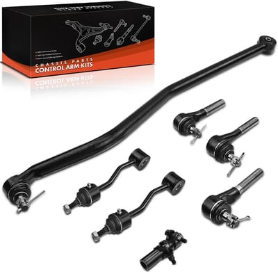 Frankberg 7-del. draagarmset vooras voor Jeep Wrangler II TJ 1997-2006